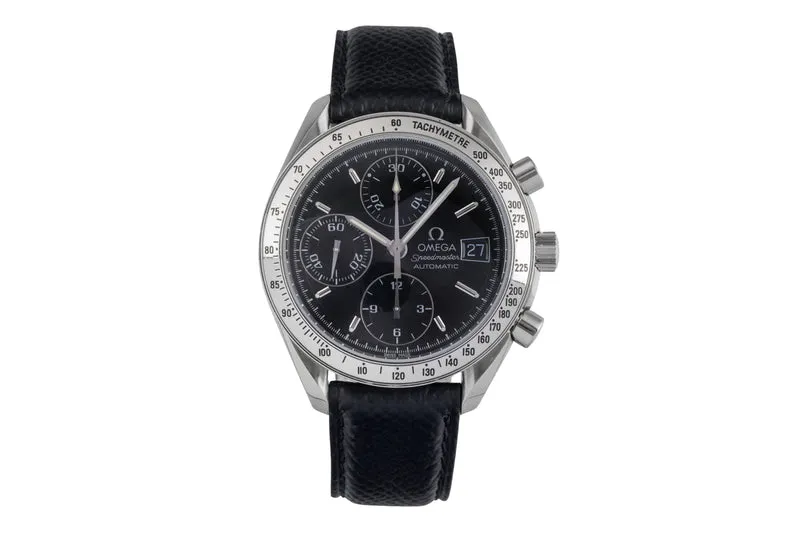 Omega Speedmaster Date chronograph steel automatic men's watch 3513.50.00 LP: 6100EUR [2502250]
