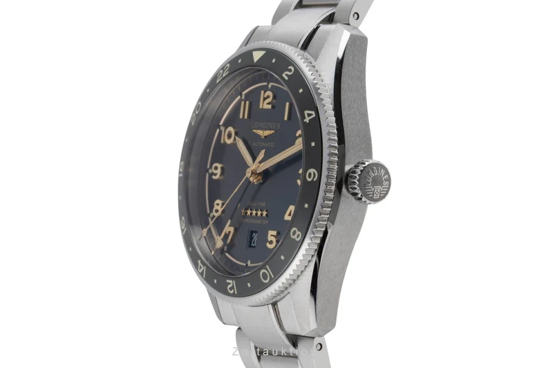 Longines Spirit steel automatic men's watch L3.812.4.63.2CPO LP: 3450EUR [2504200]
