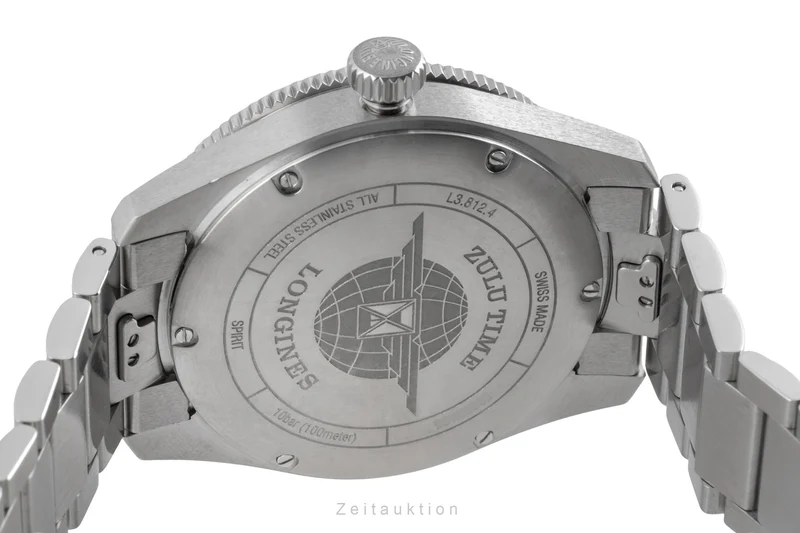 Longines Spirit steel automatic men's watch L3.812.4.63.2CPO LP: 3450EUR [2504200]
