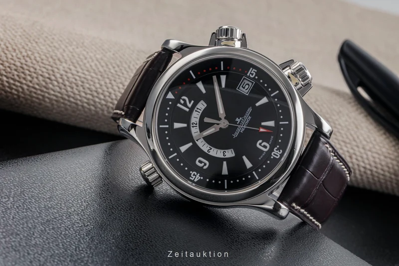 Jaeger LeCoultre Master Compressor steel automatic men's watch Q1708470 , 146.8.97/1 LP: 15400EUR [2503467]