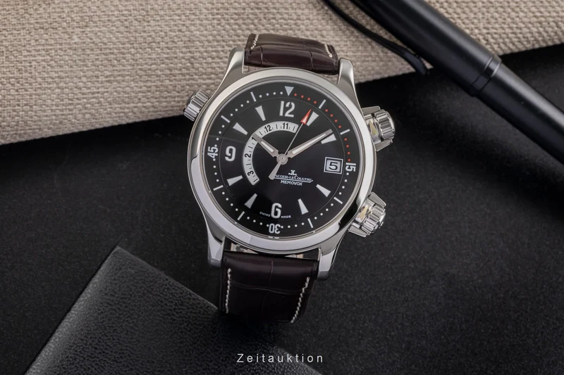 Jaeger LeCoultre Master Compressor steel automatic men's watch Q1708470 , 146.8.97/1 LP: 15400EUR [2503467]