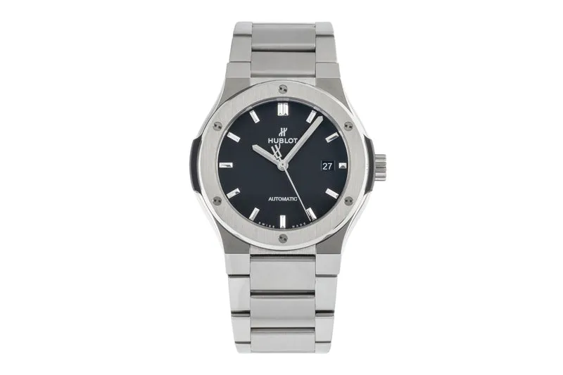 Hublot Classic Fusion titanium automatic men's watch 548.NX.1170.NX [2504267]