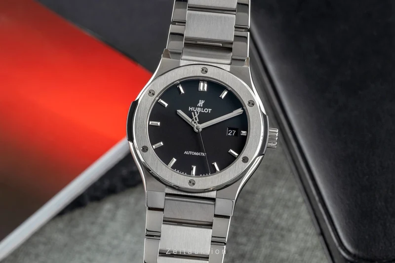 Hublot Classic Fusion titanium automatic men's watch 548.NX.1170.NX [2504267]