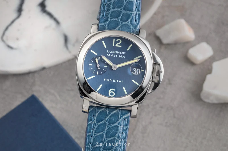 Panerai Luminor Marina steel automatic men's watch PAM00070 LP: 7900EUR [2504172]