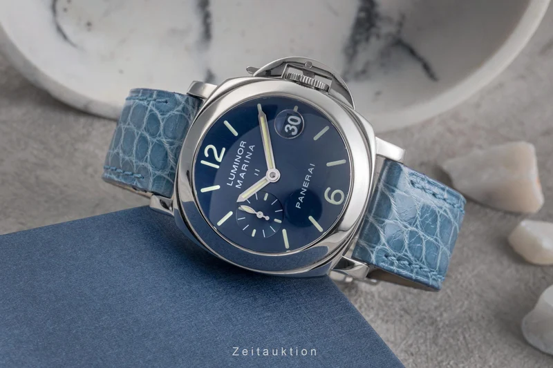 Panerai Luminor Marina steel automatic men's watch PAM00070 LP: 7900EUR [2504172]