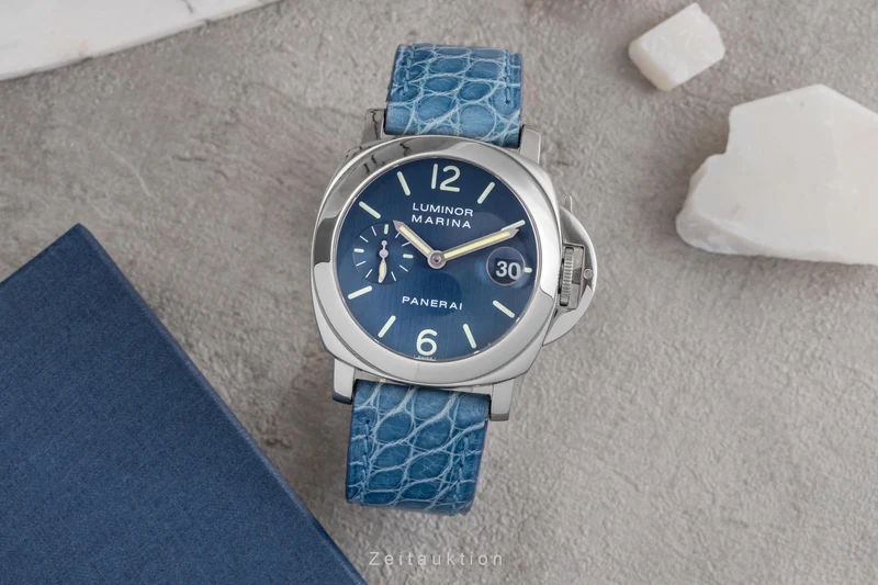 Panerai Luminor Marina steel automatic men's watch PAM00070 LP: 7900EUR [2504172]
