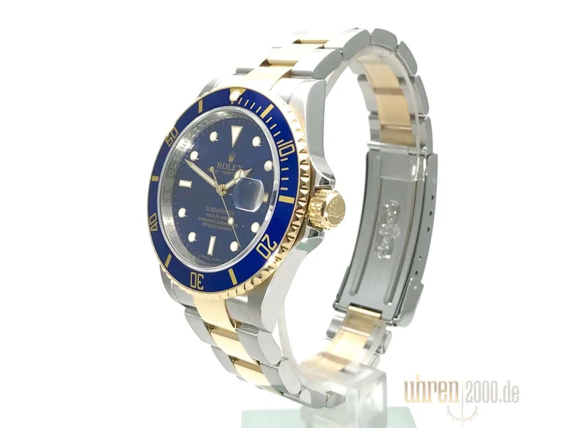 Rolex Submariner Date Edelstahl Gelbgold 16613 LC100 aus 2008