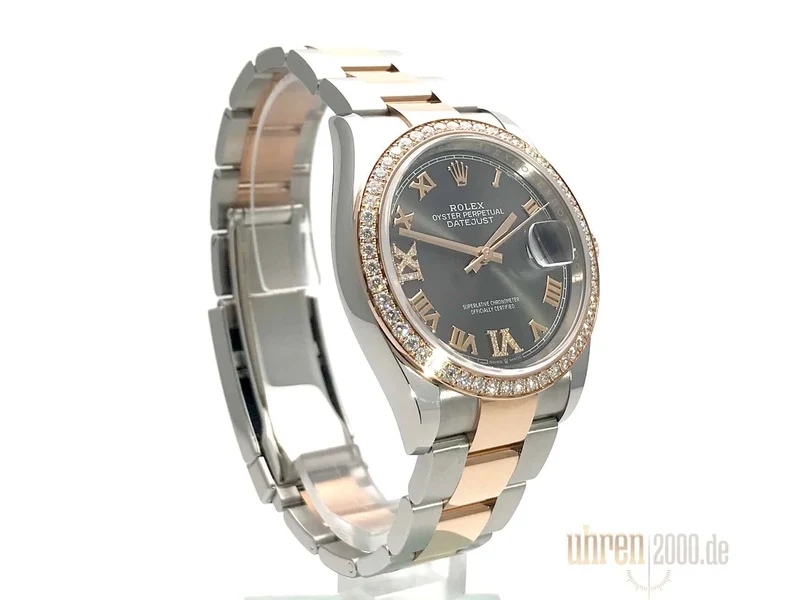 Rolex Datejust 36 126281RBR Rhodium Römisch Diamant