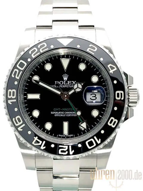 Rolex GMT-Master II Edelstahl 116710LN ungetragen aus 2017 LC100
