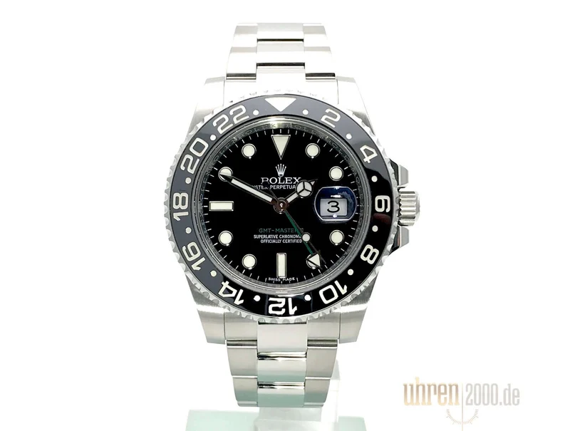 Rolex GMT-Master II Edelstahl 116710LN ungetragen aus 2017 LC100
