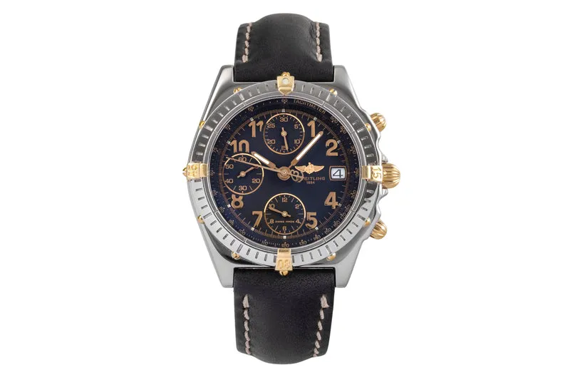 Breitling Chronomat chronograph steel / gold automatic men's watch B13050.1 [2503816]