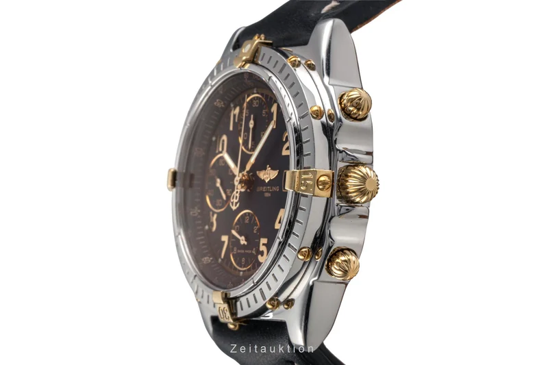 Breitling Chronomat chronograph steel / gold automatic men's watch B13050.1 [2503816]