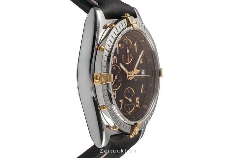 Breitling Chronomat chronograph steel / gold automatic men's watch B13050.1 [2503816]