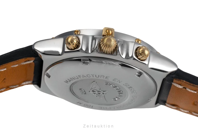 Breitling Chronomat chronograph steel / gold automatic men's watch B13050.1 [2503816]