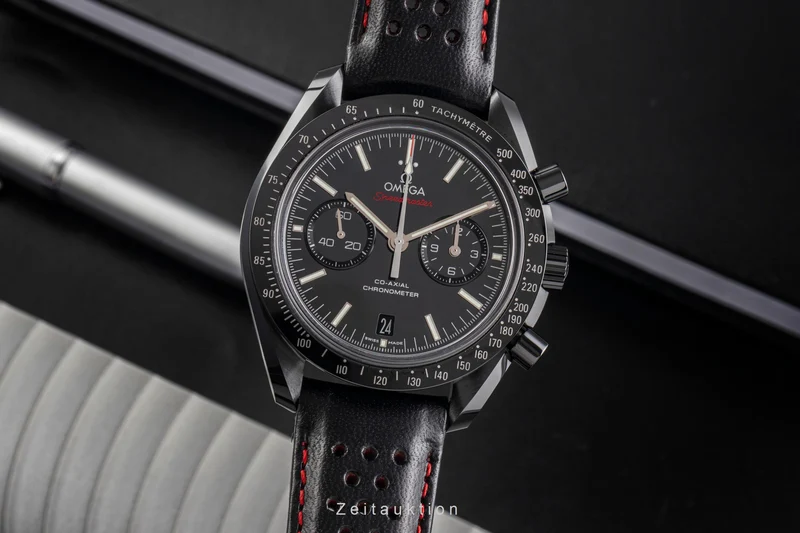 Omega Speedmaster Moonwatch chronograph ceramic automatic men's watch 311.92.44.51.01.003 LP: 13900EUR [2504153]