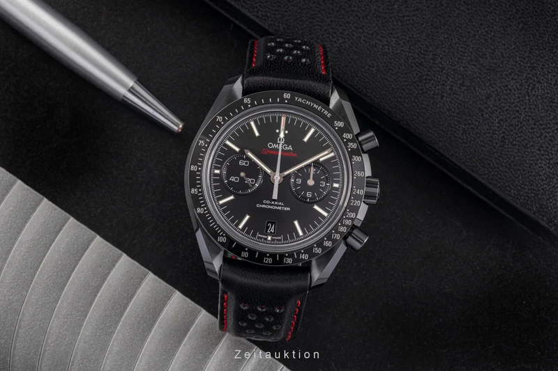 Omega Speedmaster Moonwatch chronograph ceramic automatic men's watch 311.92.44.51.01.003 LP: 13900EUR [2504153]