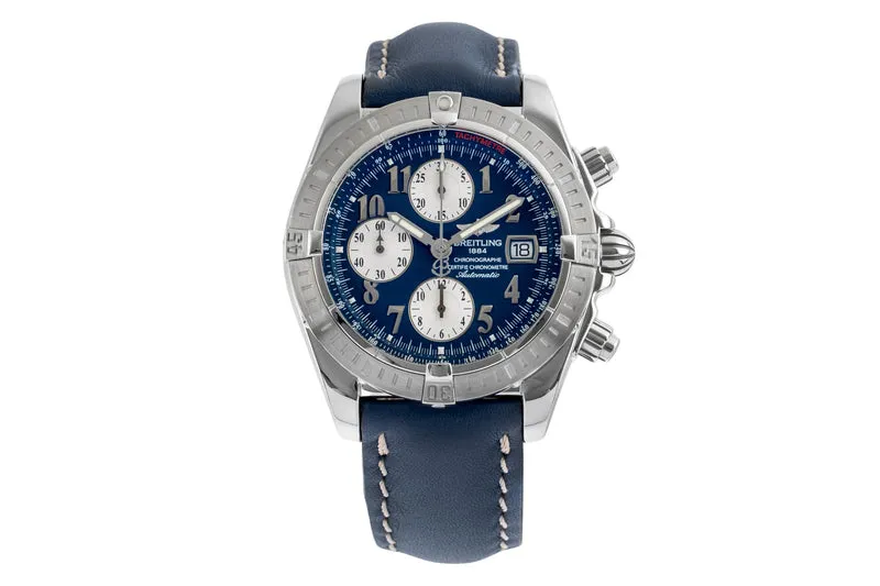 Breitling Evolution chronograph steel automatic men's watch A13356 A156C47PA [2503386]