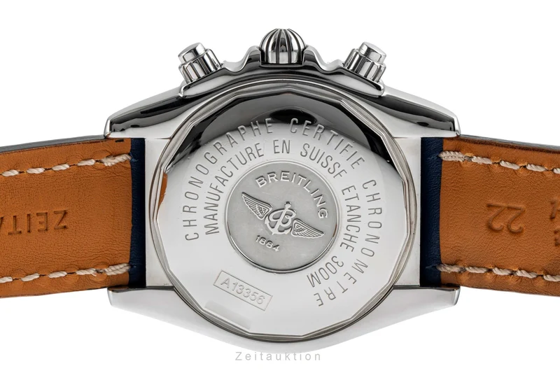 Breitling Evolution chronograph steel automatic men's watch A13356 A156C47PA [2503386]