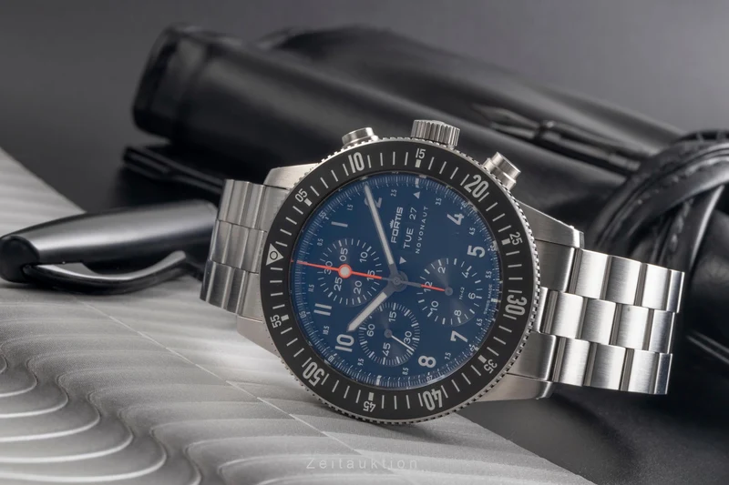Fortis chronograph steel automatic men's watch W.204.0020 LP: 4950EUR [2503930]