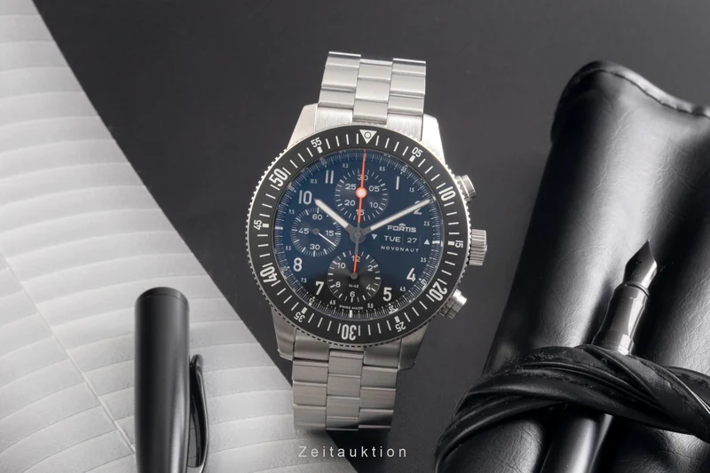 Fortis chronograph steel automatic men's watch W.204.0020 LP: 4950EUR [2503930]