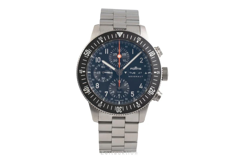 Fortis chronograph steel automatic men's watch W.204.0020 LP: 4950EUR [2503930]