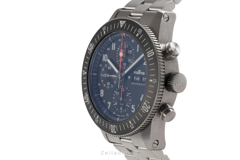 Fortis chronograph steel automatic men's watch W.204.0020 LP: 4950EUR [2503930]