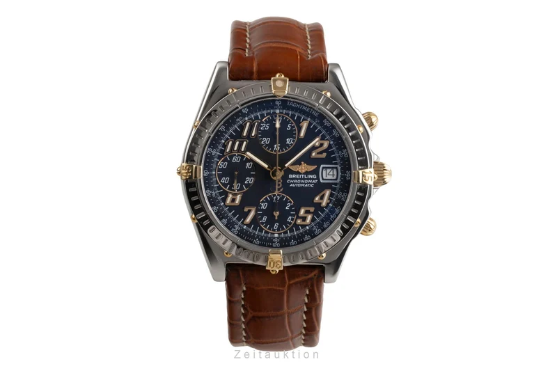 Breitling Chronomat chronograph steel / gold automatic men's watch B13050.1 [2503805]