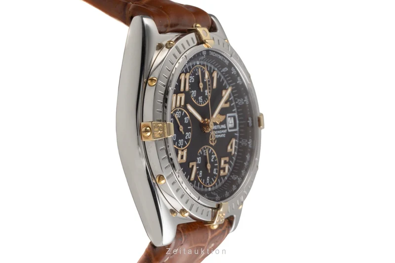 Breitling Chronomat chronograph steel / gold automatic men's watch B13050.1 [2503805]