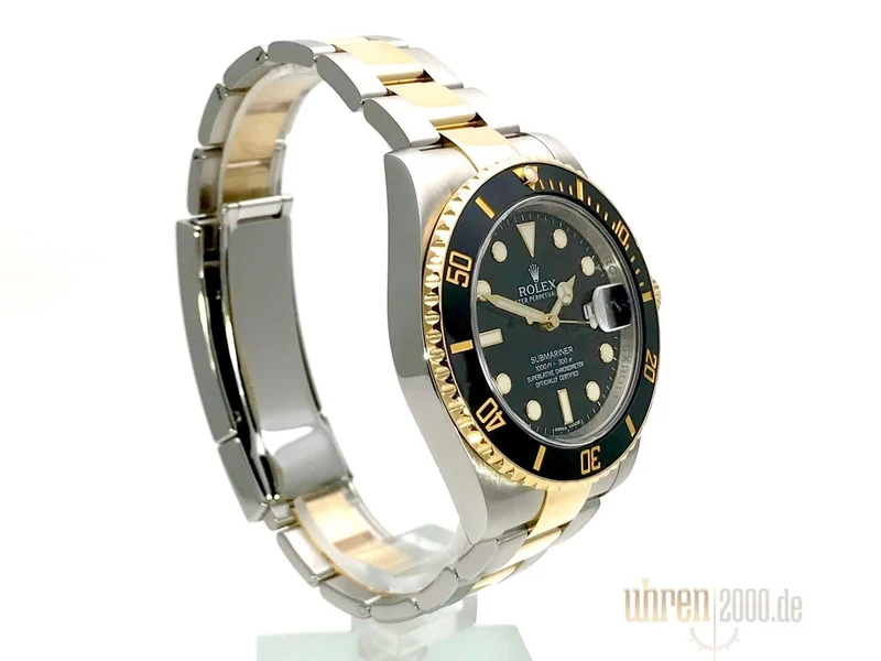 Rolex Submariner Date 116613 LN Edelstahl Gelbgold aus 2014