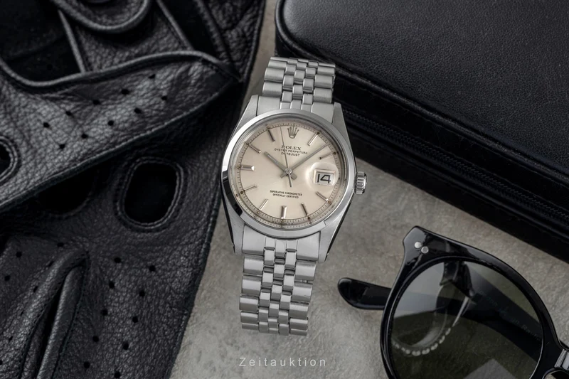 Rolex Datejust steel automatic men's watch 1600 [2502387]