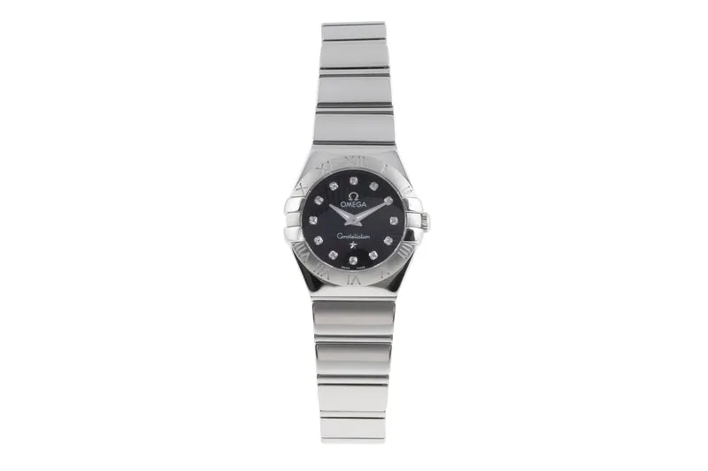 Omega Constellation steel quartz women's watch 123.10.24.60.51.002 [2503474]