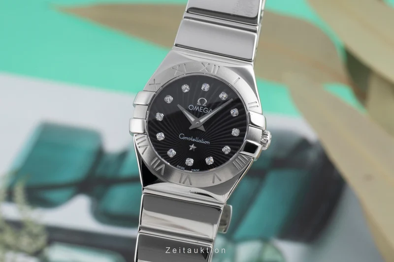 Omega Constellation steel quartz women's watch 123.10.24.60.51.002 [2503474]
