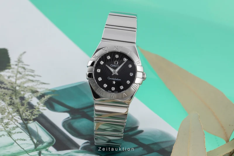 Omega Constellation steel quartz women's watch 123.10.24.60.51.002 [2503474]