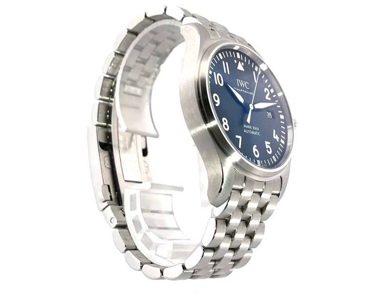 IWC Pilots Watch Fliegeruhr Mark XVIII IW327015 Edelstahlband