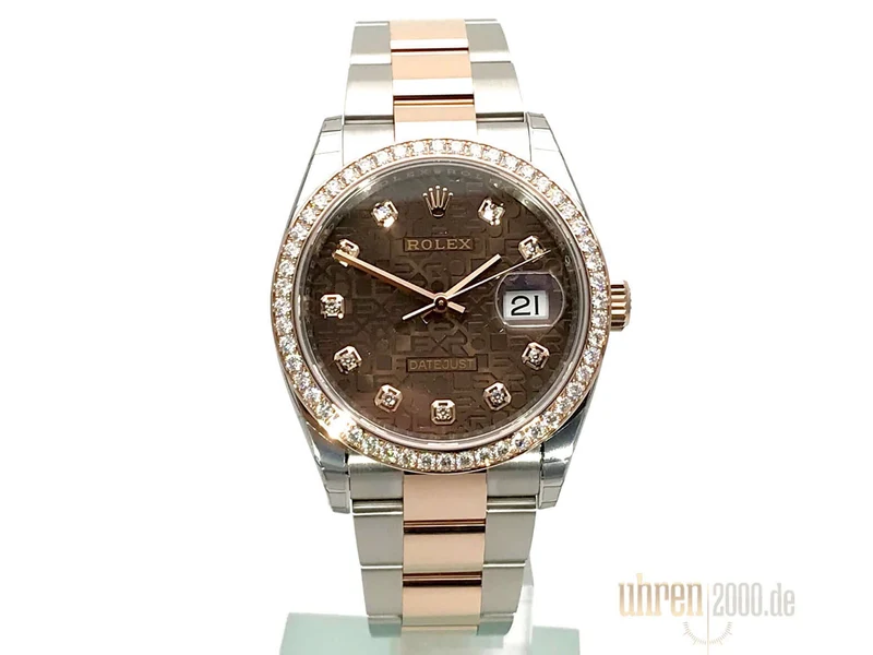 Rolex Datejust 36 126281RBR Schoko J Diamant