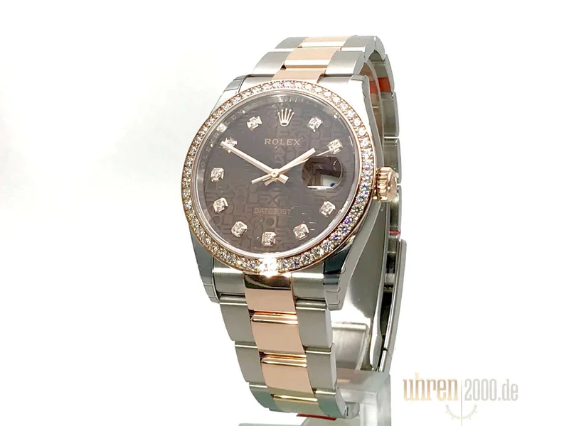 Rolex Datejust 36 126281RBR Schoko J Diamant