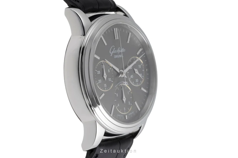 Glashütte Senator chronograph steel automatic men's watch 39-31-14-23-04 [2503763]