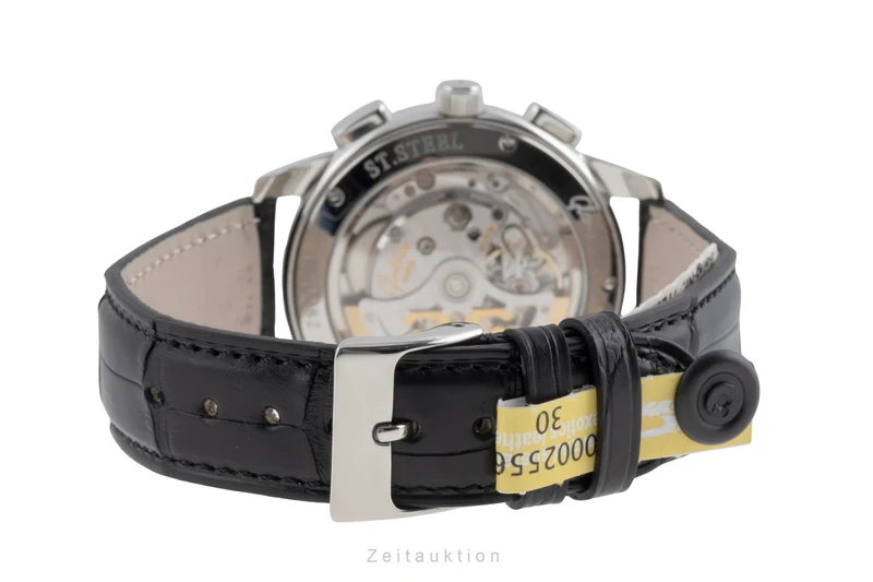 Glashütte Senator chronograph steel automatic men's watch 39-31-14-23-04 [2503763]