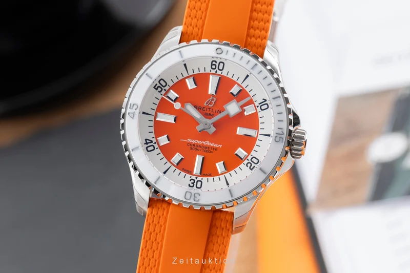 Breitling Superocean steel automatic men's watch A17377211O1S1 LP: 5250EUR [2503667]
