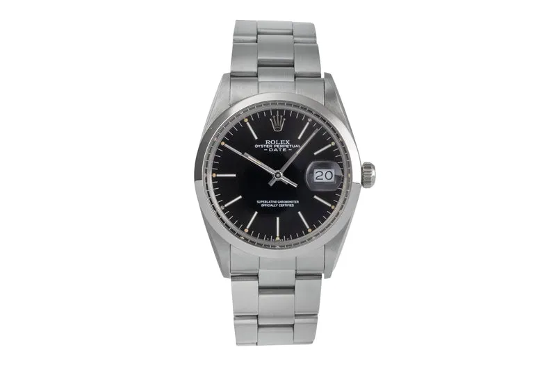 Rolex Date steel automatic men's watch 15000 [2405271]