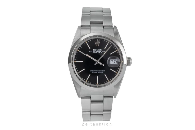 Rolex Date steel automatic men's watch 15000 [2405271]