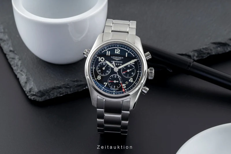 Longines Spirit chronograph steel automatic men's watch L3.820.4.53.6 [2503207]