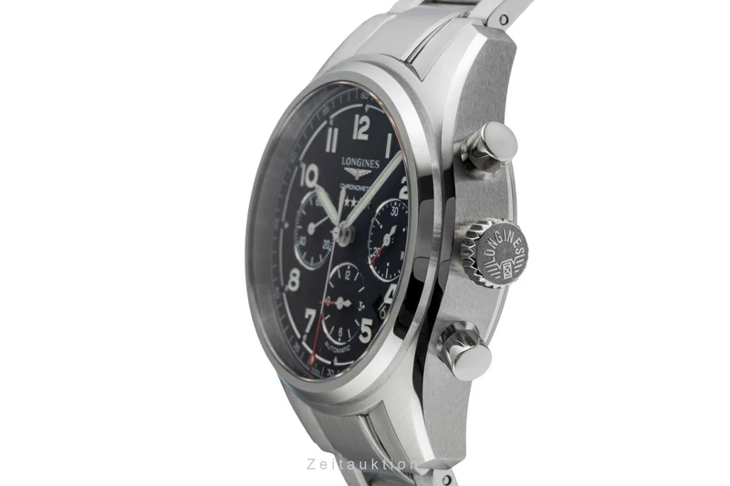 Longines Spirit chronograph steel automatic men's watch L3.820.4.53.6 [2503207]