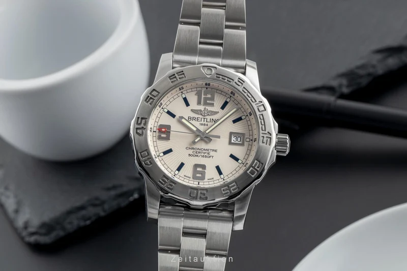 Breitling Colt steel quartz men's watch A7438710/G743 [2503283]