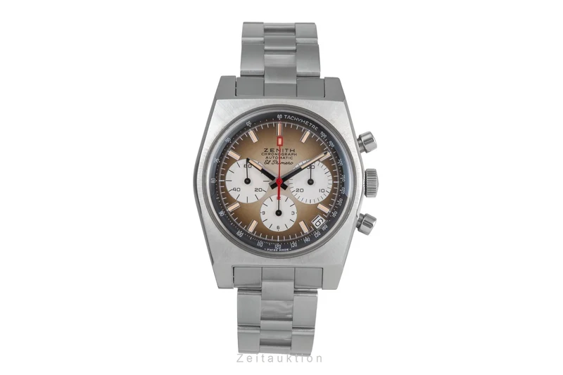 Zenith Chronomaster chronograph steel automatic men's watch 03.A384.400/385.M385 LP: 9800EUR [2503798]