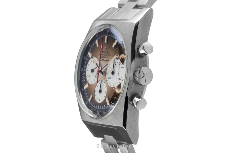 Zenith Chronomaster chronograph steel automatic men's watch 03.A384.400/385.M385 LP: 9800EUR [2503798]