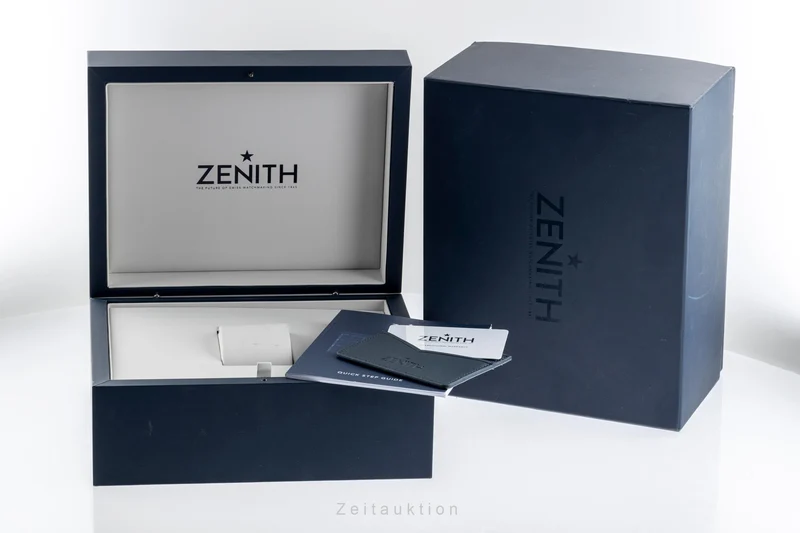 Zenith Chronomaster chronograph steel automatic men's watch 03.A384.400/385.M385 LP: 9800EUR [2503798]
