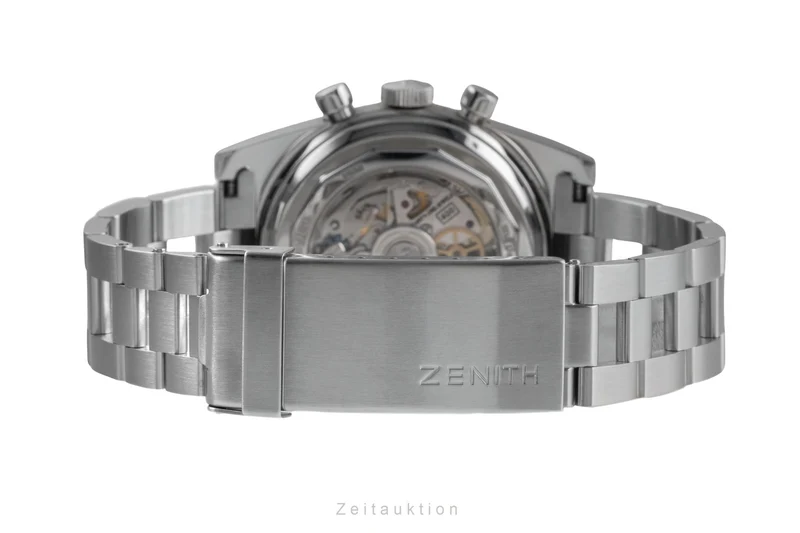 Zenith Chronomaster chronograph steel automatic men's watch 03.A384.400/385.M385 LP: 9800EUR [2503798]