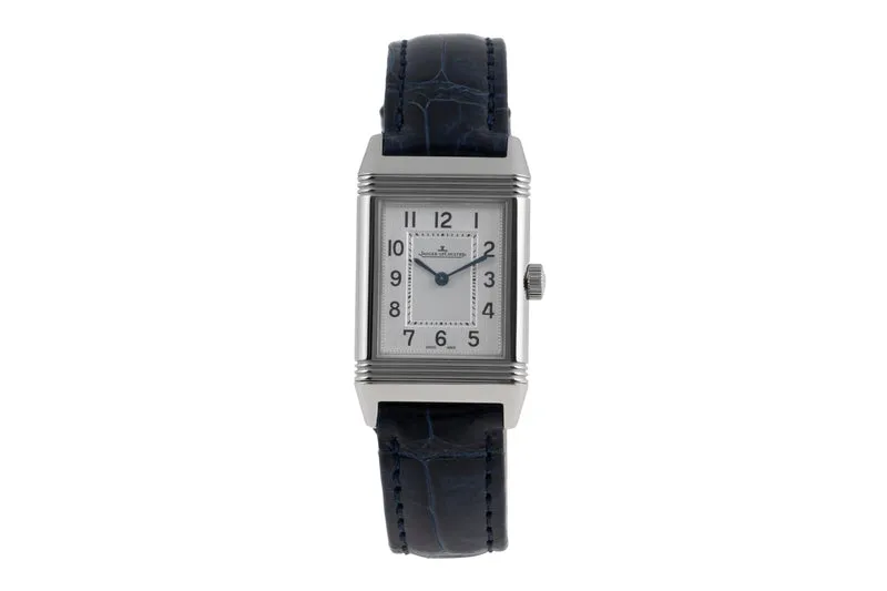 Jaeger LeCoultre Reverso steel quartz women's watch Q2618540, 221.8.47 LP: 7500EUR [2503357]
