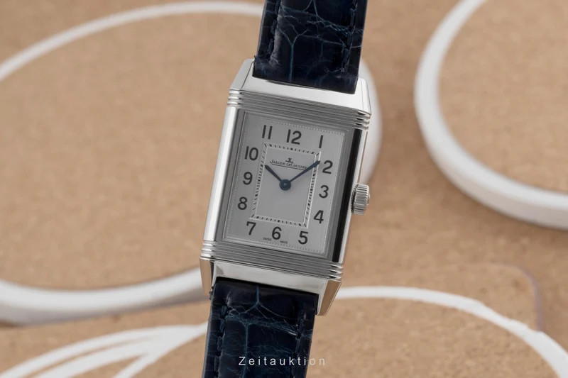 Jaeger LeCoultre Reverso steel quartz women's watch Q2618540, 221.8.47 LP: 7500EUR [2503357]